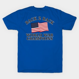 Back To Back Champs - 3 T-Shirt